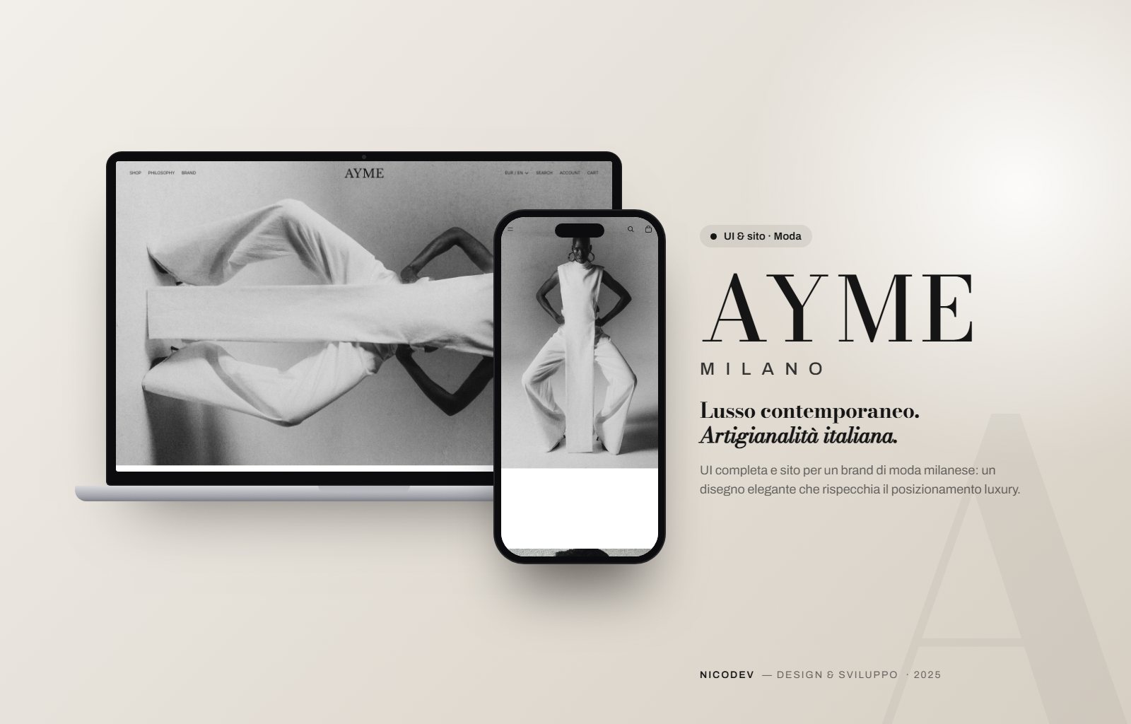Ayme Milano — composizione di presentazione