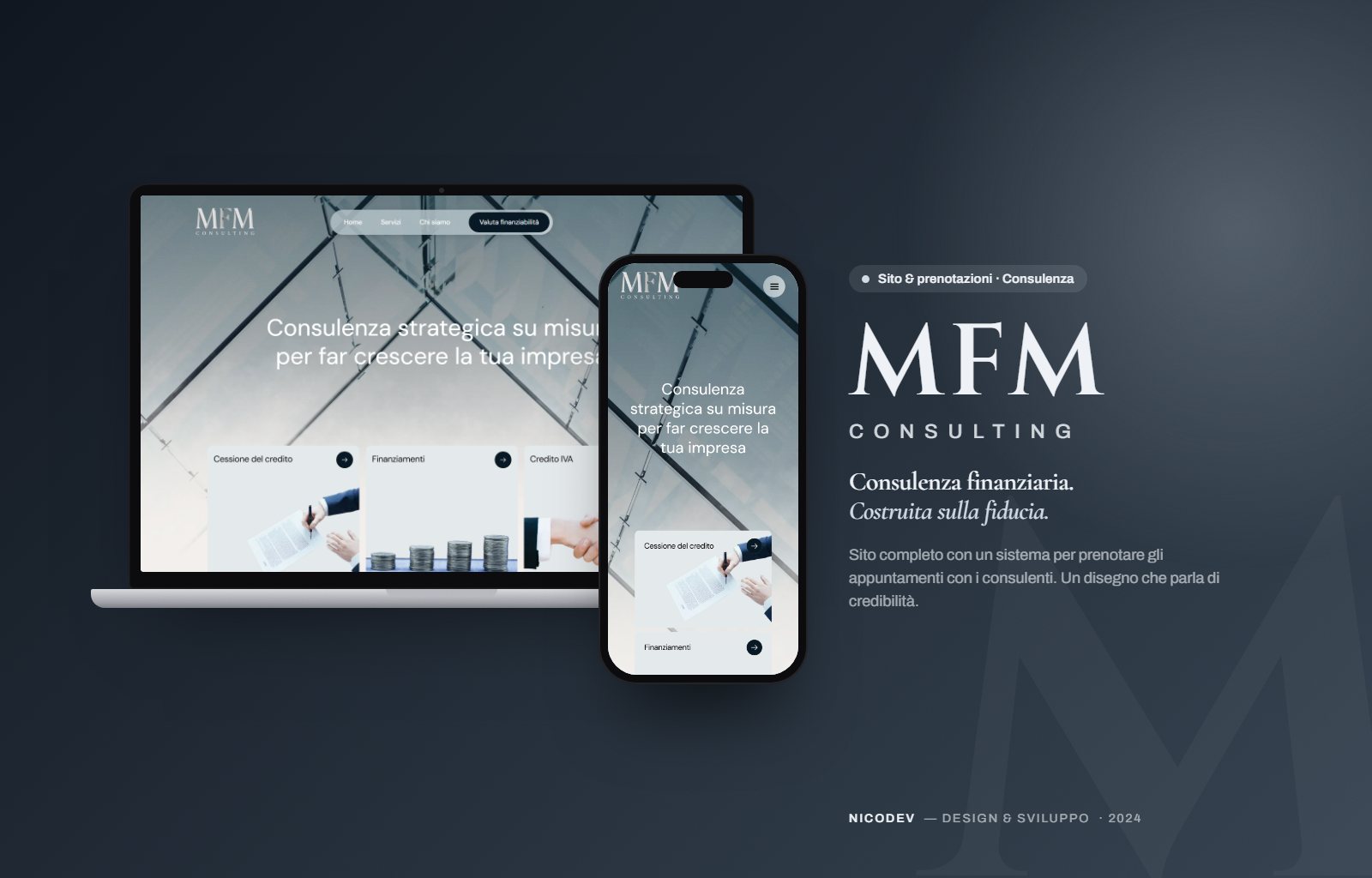 MFM Consulting — composizione di presentazione