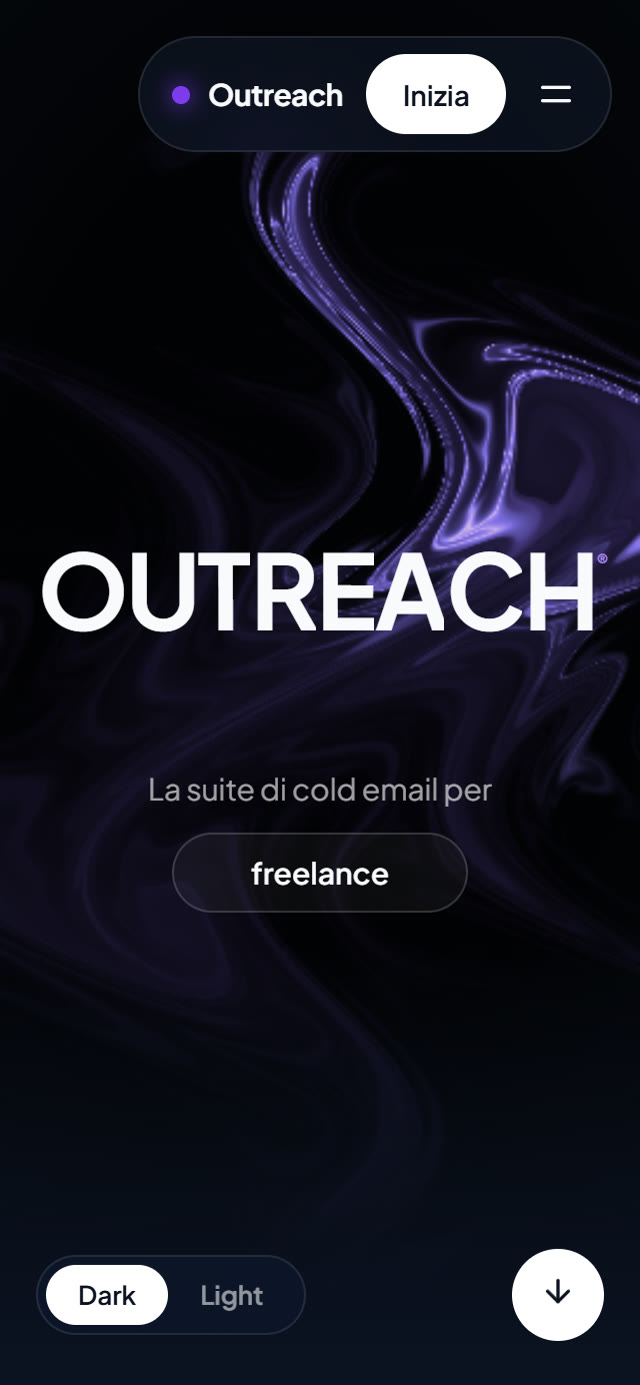 Outreach — versione da telefono